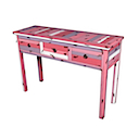 PLY15R - CONSOLE (Rose) 3 Drawers